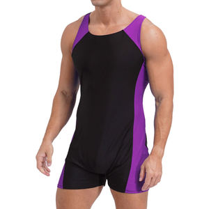 Traje de Entrenamiento MMA de Una Pieza con Estampado por Sublimación Personalizado de Larga Duración, Corte Atlético Transpirable, Singlet de Lucha Unisex Liso - Product Image 4