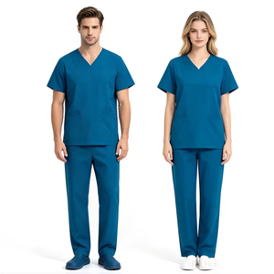 Breathable Stretch Medical <b>Scrubs</b> Nursing <b>Scrub</b> <b>Sets</b> <b>Scrub</b> comfort Medical and Jacket Oem Manufacturer Medical Clinic <b>Scrub</b> - Product Image 6