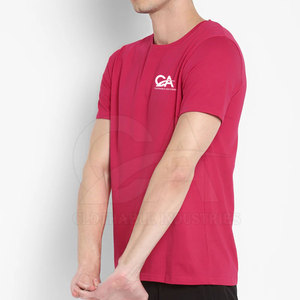 Camiseta de Tela Cómoda Hecha en Pakistán, Diseño Único, Camiseta de Verano para Hombre, Diseño de Camiseta con MOQ Bajo - Product Image 3