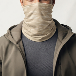 Cache-cou léger et respirant en tissu extensible pour la pêche, le cyclisme, la randonnée, les activités de plein air, avec impression de logo personnalisée. - Product Image 6