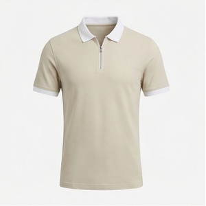 Vente en gros de polos pour hommes sur mesure avec logo imprimé, nouveau design, couleur unie, tissu tricoté, fabriqué au Pakistan - Product Image 1