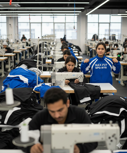 Conjunto Deportivo Rexfit Personalizado para Hombre, Chaqueta Cortavientos de Nailon con Cremallera Completa y Reflectante, Venta al Por Mayor - Product Image 6