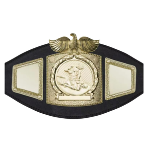 Ceinture de championnat WWW avec emblème d'aigle doré, ceinture de titre en cuir de qualité supérieure pour les sports et les collectionneurs - Product Image 2