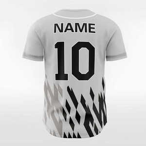 Camiseta de Béisbol Personalizada con Nombre Impreso, Sublimada OEM, Compra Camisetas de Béisbol Baratas Sublimadas en Poliéster, Camiseta de Béisbol Personalizada en Blanco - Product Image 3