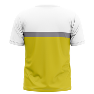 Nouveau T-shirt en jersey de luxe de haute qualité pour hommes, écologique, anti-boulochage, impression personnalisée, manches courtes - Product Image 4