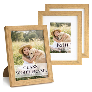 Cadre photo en bois minimaliste pour intérieurs modernes, cadre photo en bois élégant, cadre photo en bois simple, parfait pour le bureau - Product Image 6