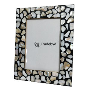 Marco de Fotos Ligero con Incrustaciones de MOP Hecho a Mano, Acabado Brillante, Logotipo Personalizado, Calidad Premium, Marco de Concha, Compradores al por Mayor Tradebyd - Product Image 3