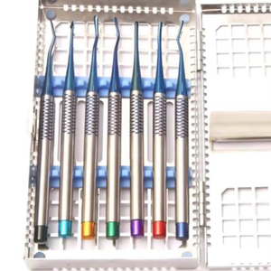 Kit d'examen dentaire professionnel, instruments en acier inoxydable réutilisables, outils dentaires de haute qualité, plusieurs couleurs - Product Image 6