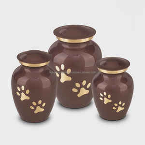 Handmade Large Size American Style Butterfly Design Adult Funeral Supplies Beautiful Higher <b>Wood</b> Metal Brass Pet Cremation <b>Urn</b> - Product Image 4