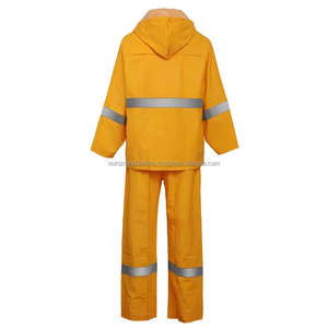 Impermeable para Adultos, Manga Larga, Bolsillo Reflectante, Tela de PVC Resistente, Reutilizable, Cortavientos, Simple, para Pesca, Sin Reseñas Aún - Product Image 2