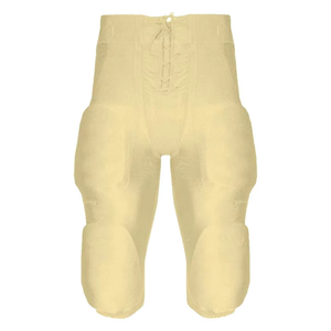 Conjunto de Pantalones y Camiseta de Fútbol Americano Personalizada para Hombre, Color Blanco y Dorado, Número 13, Cuello en V, Manga Corta, Poliéster que Absorbe la Humedad - Product Image 2