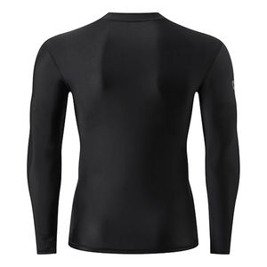 Rashguard unisexe personnalisé à manches longues, imprimé numériquement, 100 % polyester, pour BJJ MMA Jiu Jitsu, coupe compressive durable, faible MOQ - Product Image 3