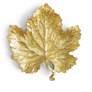 New Arrival Leaves Design Serving <b>Bowl</b> Aluminum Salad <b>Snack</b> Fruit & Nuts Serving <b>Bowl</b> Dining Table Decor Serving <b>Bowl</b> - Product Image 2