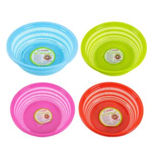Passoire à légumes ronde en plastique durable et écologique pour les cuisines et les cantines. - Product Image 1