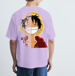 T-shirt Homme Personnalisé OEM en Gros – Logo sur Mesure, 240 GSM, 100% Coton, Imprimé Graphique, Plusieurs Couleurs, Coupe Oversize Épaules Tombantes - Product Image 1