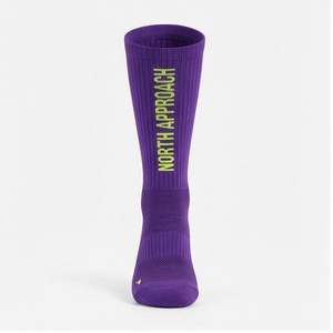 North Approach <b>Knee</b> <b>High</b> Running <b>Socks</b> Quick Dry Knitted for Adults Spring Season - Product Image 1