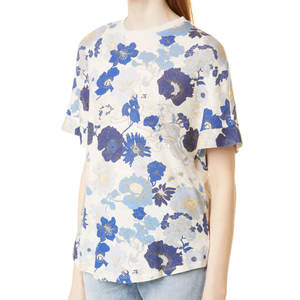 T-shirt décontracté classique au toucher doux et à la coupe confortable, élégant, en tissu léger et au look moderne et épuré - Product Image 5