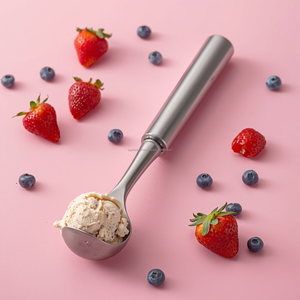 Cuchara para Helado de Alta Calidad, Cuchara para Servir Gelato, Acero Inoxidable, Duradera, Resistente al Óxido, Proveedor OEM - Product Image 3