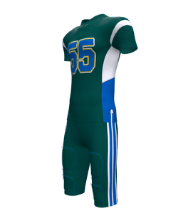 Conjunto de Camiseta de Fútbol Verde para Hombre con Número 55, Impresión Sublimada, Absorbe la Humedad, Corte Atlético, Manga Corta, para Todas las Temporadas - Product Image 3