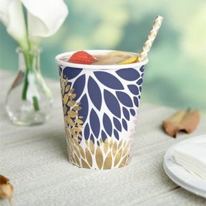 Gobelets en papier jetables à paroi simple de 6 à 12 oz à prix avantageux pour le service en chambre d'hôtel - Product Image 5
