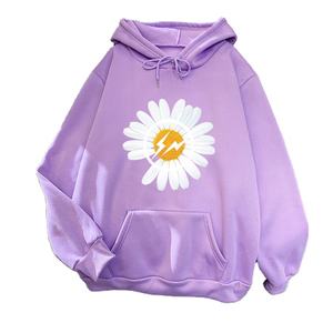 Vente en gros Sweat à capuche imprimé fleuri Chemise à capuche de haute qualité Streetwear décontracté Sweat à capuche pour femmes - Product Image 1