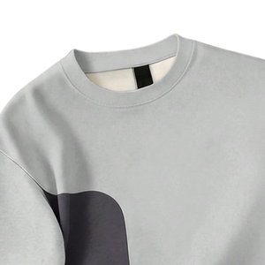 Camiseta de Hombre de Manga Corta con Cuello Redondo, Diseño de Bloques de Color, Tejido de Punto, Estilo Casual y Urbano - Product Image 5