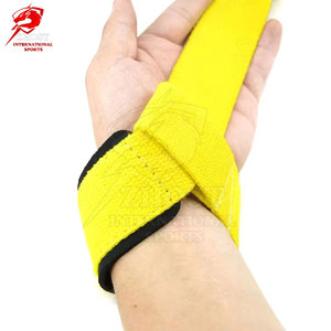 Premium Quality Lifting <b>Straps</b> With Adjustable Wrist Loops Durable Material Soft Padding And Secure Wrapping Design For <b>Gym</b> Work - Product Image 4