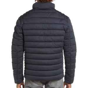 Fully Customized Men's Waterproof <b>Canvas</b> Puffer <b>Jackets</b> Polyester Wadding Filled Winter DDP Shipping - Product Image 3