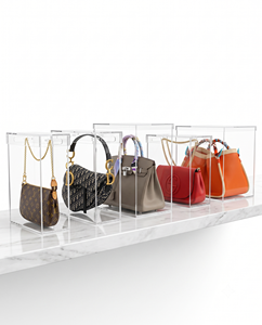 Elegant Clear Acrylic Handbag Storage Box Luxury <b>Display</b> <b>Case</b> for Fashion Bags - Product Image 2