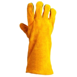 High Quality Heavy Duty Industrial Safety <b>Gloves</b> Cowhide Split OEM <b>Type</b> Leather Fire Retardant Spark Welding <b>Gloves</b> - Product Image 1