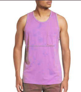 เสื้อกล้ามผู้ชายผ้าถักผสมสแปนเด็กซ์และผ้าฝ้าย - Product Image 2