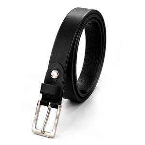 Cinturón de Cuero Genuino Italiano Hecho en Corea, Ancho 23mm, Largo 105cm, Negro/Marrón, Grosor 3mm, Sistema de Correa Reemplazable HN10 - Product Image 3