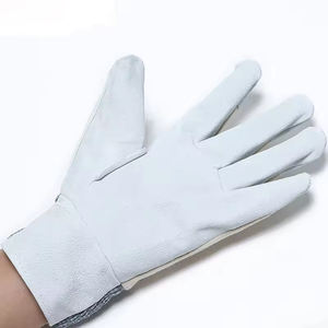 Guantes de Seguridad de Cuero Vacuno de Primera Calidad, con Logotipo Personalizado, Suaves, para Conductor, Industria, Construcción y Trabajo - Product Image 3