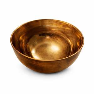 Cuenco Sólido de Bronce Kansa Katori Vatki para Sopa de Curry y Masaje de Pies 150 ML Dorado 1 Pieza - Product Image 5