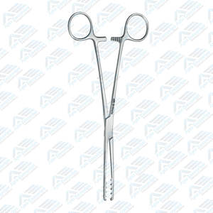 Fuente de alimentación manual para aplicación de esponja y apósito Fórceps de tampón de 26,5 Cm Fórceps de acero inoxidable Ulrich Instrumento médico - Product Image 3