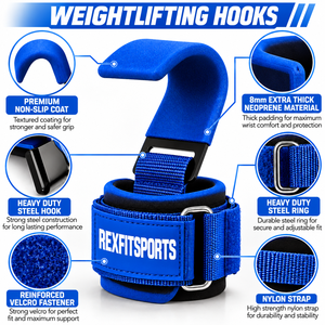 Crochets de levage professionnels pour l'entraînement au soulevé de terre, pour la musculation et les exercices de traction – Fabrication en gros sous marque privée - Product Image 5