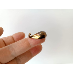Metal <b>Wall</b> Decorative <b>Clothes</b> Hanger For Coat Hooks for Room and Handmade Use for Hot Sale Tear Drop Shape Brass Made Hanger - Product Image 5
