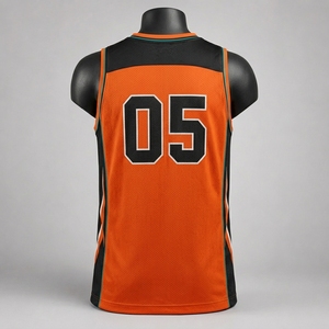 Camiseta de Baloncesto de Alta Calidad, Ropa Deportiva, Tejido de Secado Rápido, Paneles de Malla Transpirable, Construcción Ligera - Product Image 2