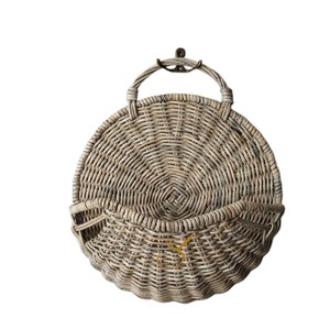 Natural Rattan Pear <b>Wall</b> Hanging <b>Basket</b> Handmade Wicker <b>Storage</b> Organizer for Kids Room - Product Image 6