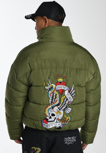 Chaqueta acolchada personalizada para hombre para invierno, ropa informal premium para exteriores, a prueba de viento, con cierre de cremallera y bolsillos laterales, abrigo para hombre - Product Image 2