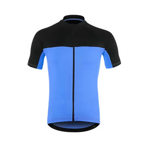 Maillot de Ciclismo de Alto Rendimiento en Tela Elástica con Cremallera Completa, Maillot de Ciclismo de Calidad, Antideslizante, con Protección UV - Product Image 1