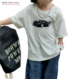 T-shirt en coton pour enfants T-shirt d'été pour enfants à manches courtes Chemises pour enfants T-shirt personnalisé Vêtements pour enfants - Product Image 1