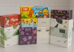 Pañuelos Faciales de Pulpa de Bambú EcoTurtles Exploration con Logotipo Personalizado, 2 Capas, 200 Unidades, Paquete Resistente, Hipoalergénicos, para Uso Doméstico - Product Image 2