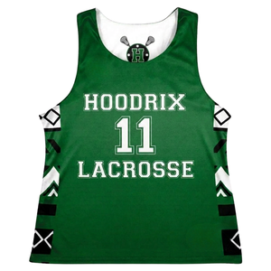 Camisetas de Lacrosse Personalizadas OEM de Alta Calidad para Mujer, Reversibles, de Malla, Sublimadas, de Secado Rápido, para Prácticas de Equipo - Product Image 1