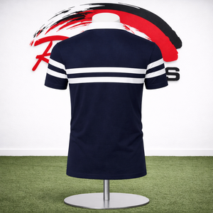 Vente en gros 2026 – Nouveauté : T-shirt décontracté en molleton tricoté à manches courtes, polyester/coton, haute qualité, livraison directe - Product Image 2