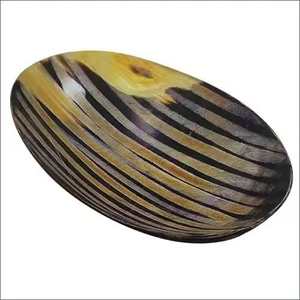 Cuenco Decorativo de Lujo de Cuerno de Búfalo, Hecho a Mano, Ecológico y Sostenible, Producto Natural Hecho en India, Superventas - Product Image 1