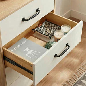 Tirador de arco moderno de aleación de zinc negro mate para muebles de cocina, dormitorio y baño, materiales de herrajes para tiradores de gabinetes, para pedidos al por mayor - Product Image 6