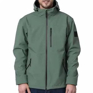 Factory Wholesale Custom Outdoor <b>Soft</b> <b>Shell</b> <b>Jacket</b> <b>Mens</b> Waterproof Windproof Breathable Zipper Print Mountaineering Ski Suit - Product Image 3