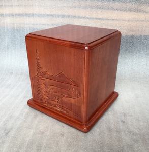 Urna Funeraria para Cenizas Humanas, Urna Conmemorativa con Forma de Faro, Urna Funeraria de Madera con Forma de Faro, Urna Conmemorativa Costera - Product Image 2