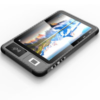 Tableta Android Resistente de 10 Pulgadas con Lector Biométrico de Huellas Dactilares, NFC, Resistente al Agua IP65, 4G LTE, Helio P35 Octa Core, 10000 mAh, 4 GB, 64 GB